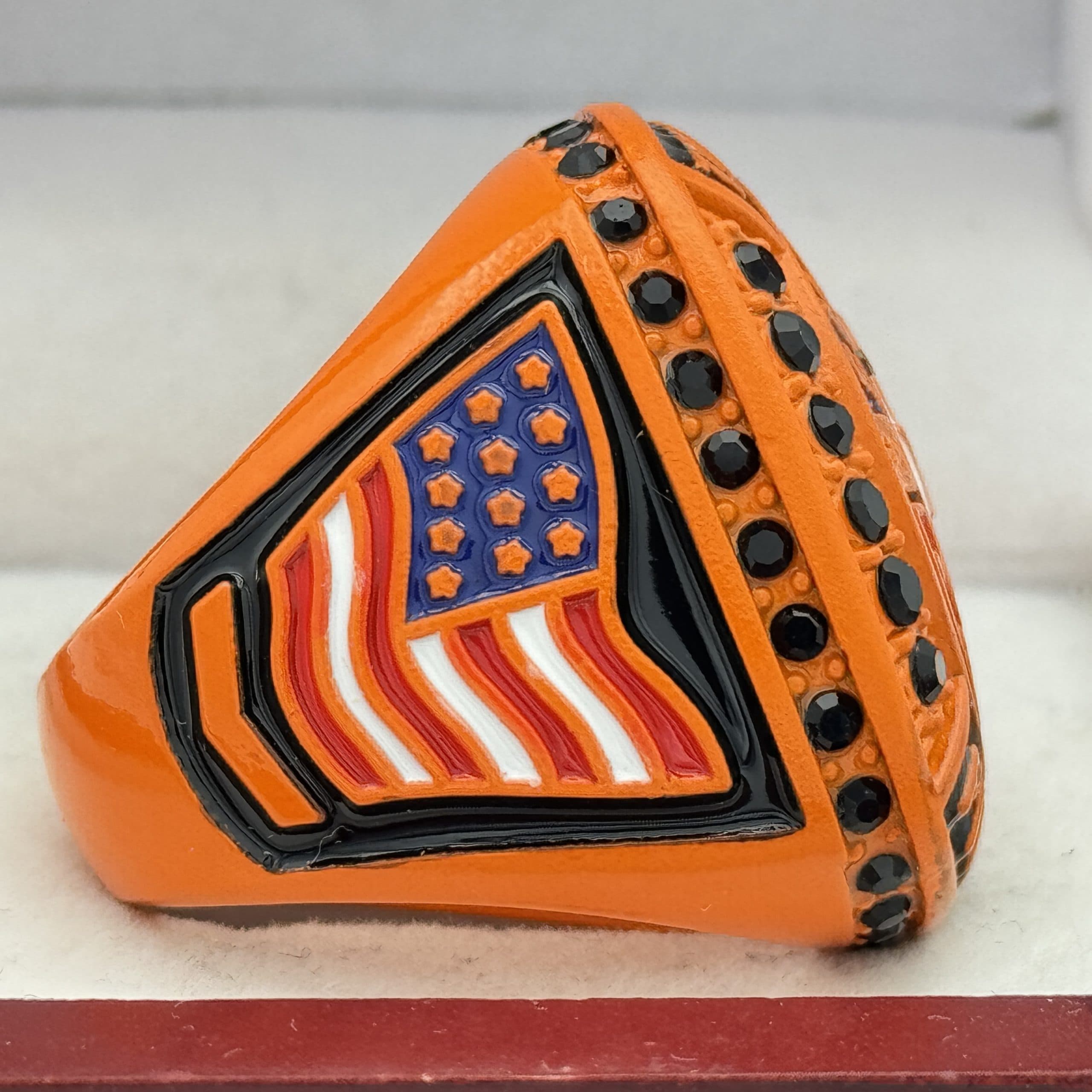 SMALL TOWN SELECT FINALIST RING — ORANGE BODY (Item #41-177) - thumbnail 4