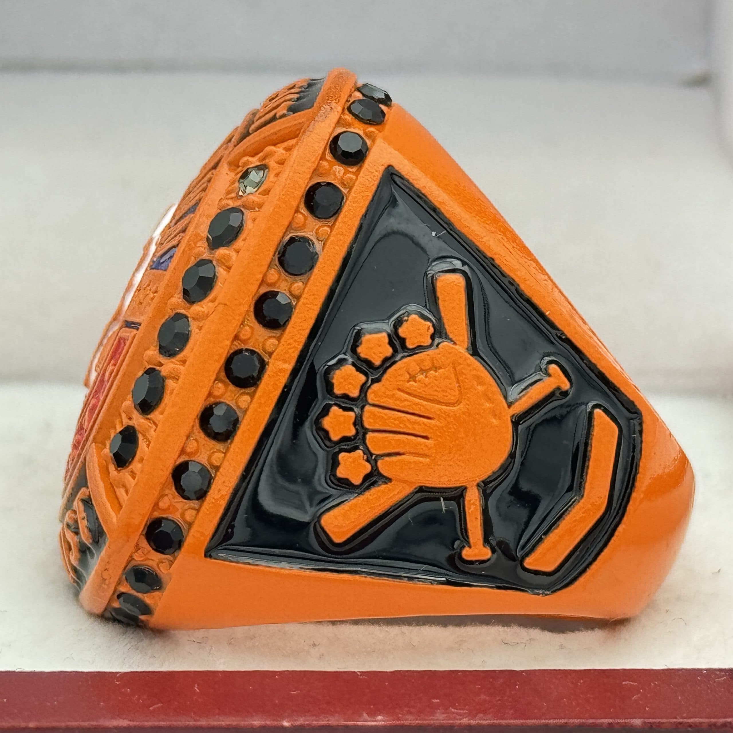 SMALL TOWN SELECT FINALIST RING — ORANGE BODY (Item #41-177) - thumbnail 2
