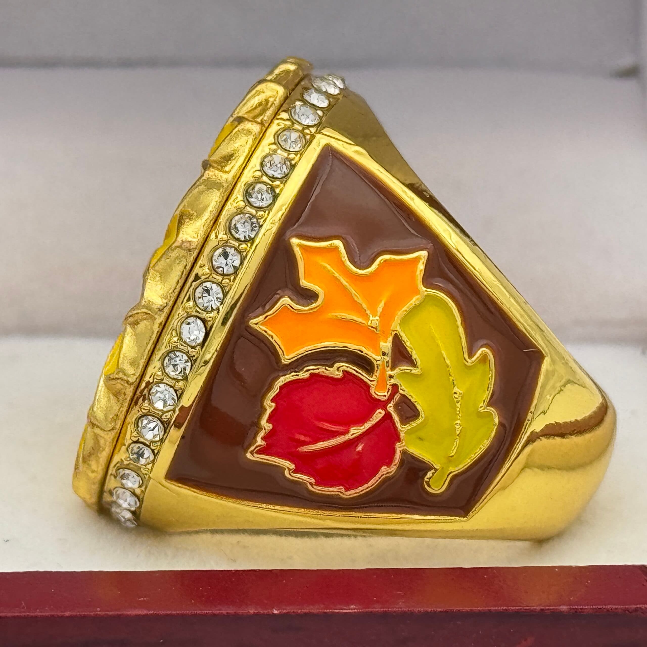 SUNFLOWER CHAMPION RING — GOLD BODY (Item #36-96) - thumbnail 2