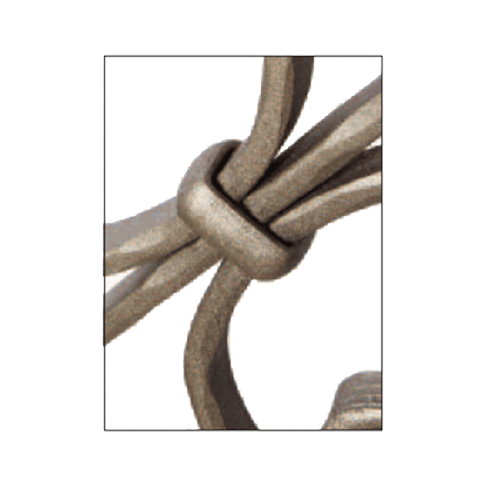 Steel panel with 5/8” x 5/16” hammered edge profile - thumbnail 2