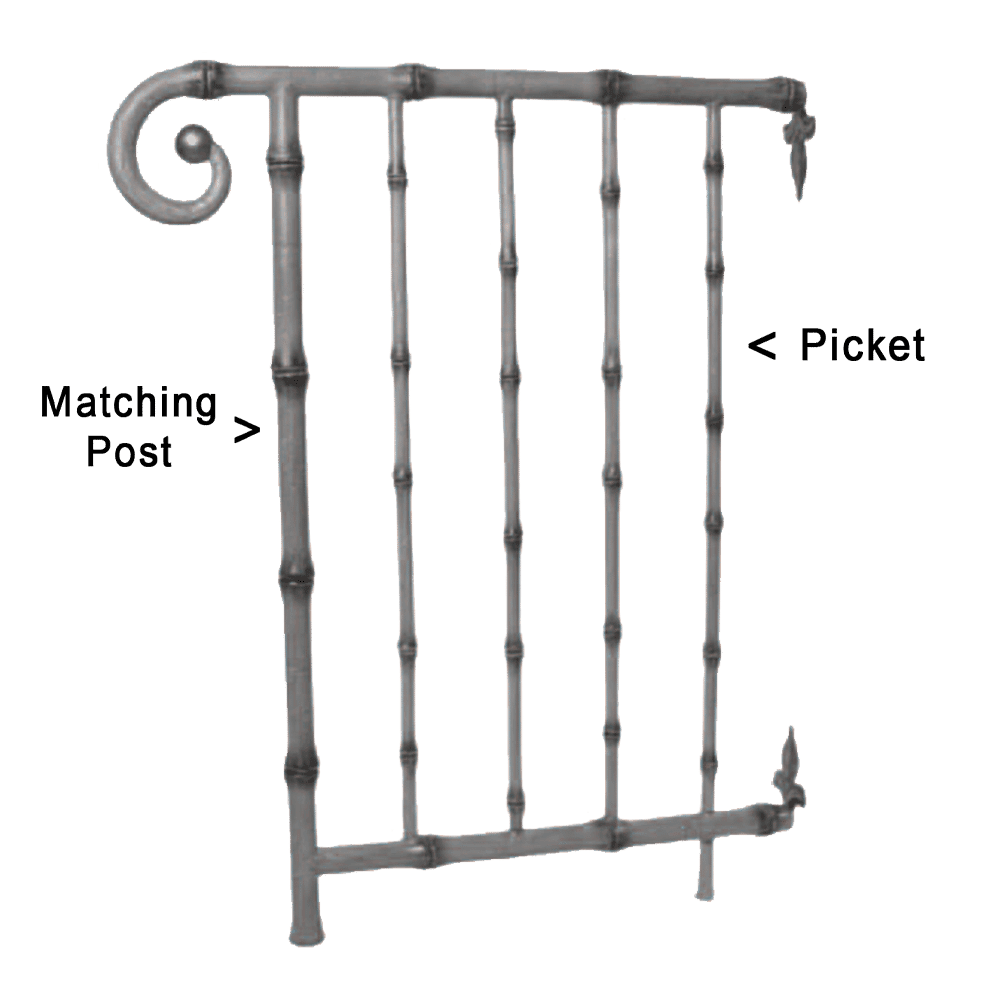 Steel Bamboo Picket - thumbnail 2