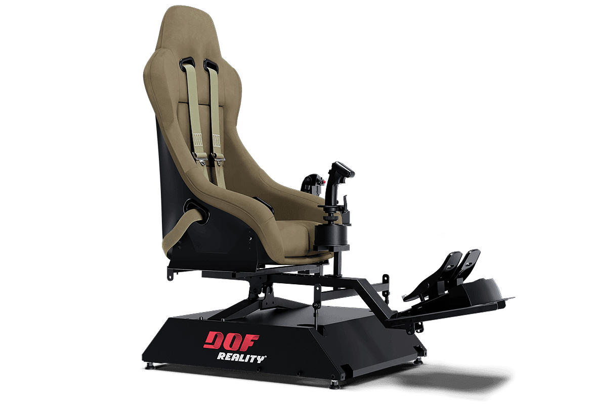 Motion Heli Cockpit – 2-Axis HERO (H2) with SFU and Xtra Smooth Gearing