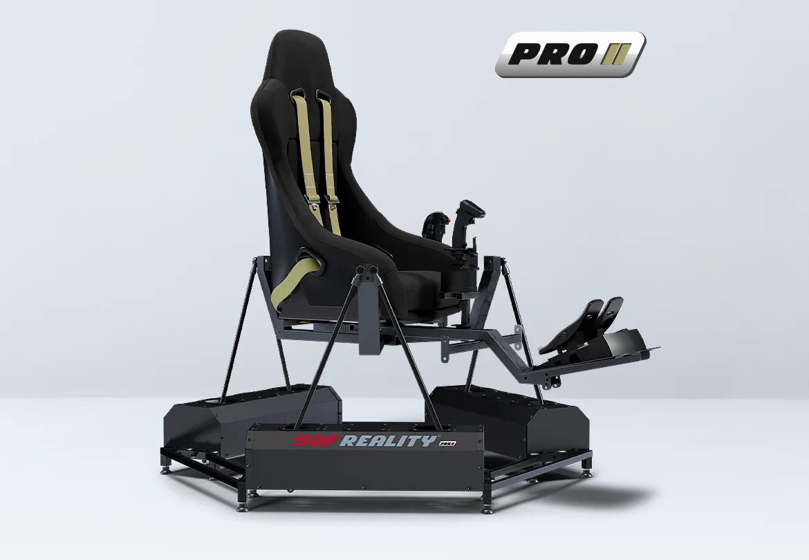 Motion Heli Cockpit – 6-Axis PRO (P6) with SFU and Xtra Smooth Gearing - thumbnail 2