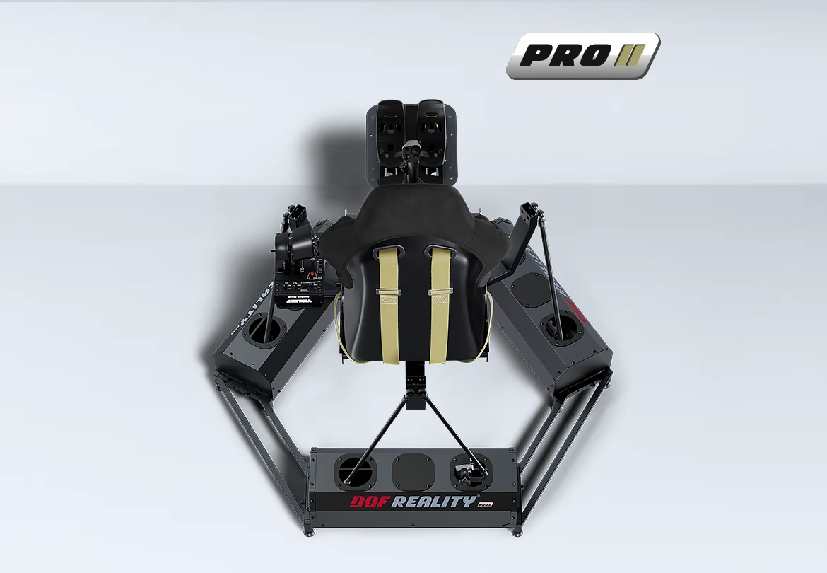 Motion Heli Cockpit – 6-Axis PRO (P6) with SFU and Xtra Smooth Gearing - thumbnail 4