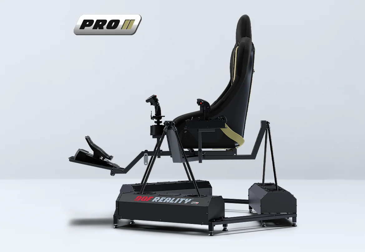 Motion Heli Cockpit – 6-Axis PRO (P6) with SFU and Xtra Smooth Gearing - thumbnail 5