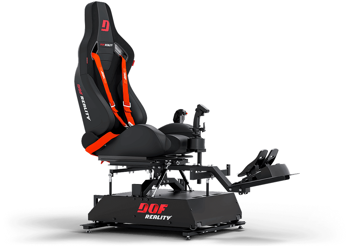 Motion Heli Cockpit – 4-Axis HERO (H4) with SFU and Xtra Smooth Gearing