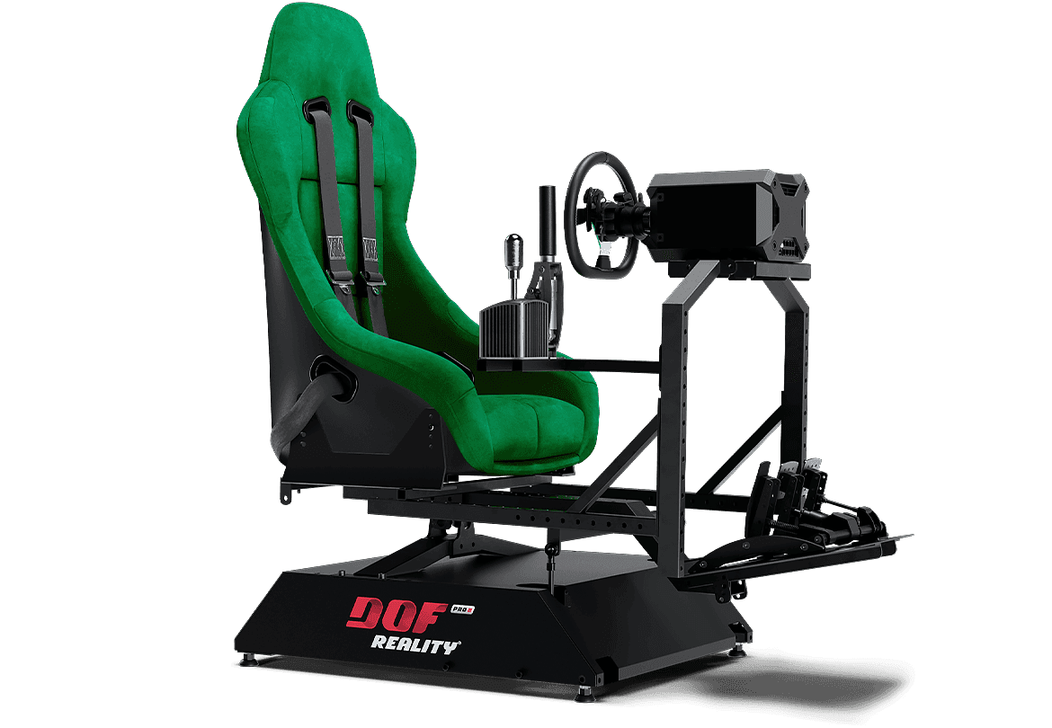 Motion Racing Rig – 2-Axis PRO (P2) with SFU and Xtra Smooth Gearing