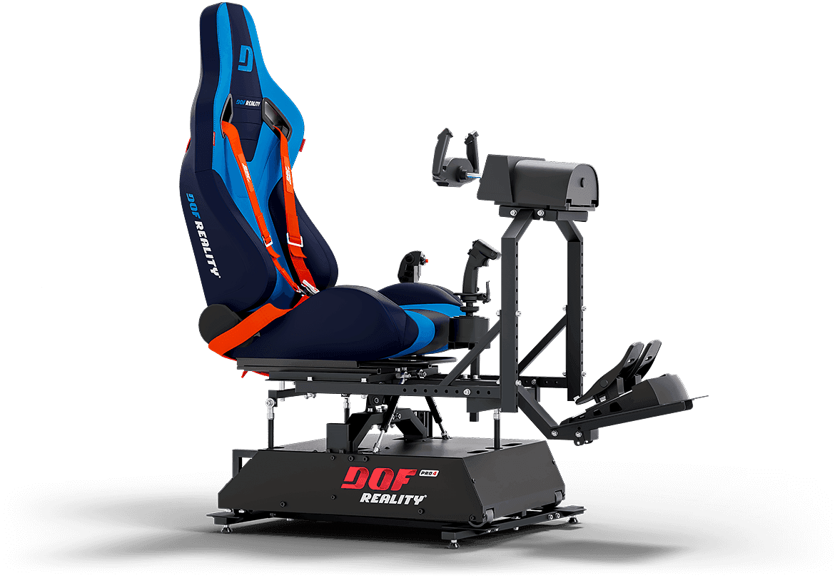 Motion Flight Sim – 4-Axis PRO (P4) with SFU and Xtra Smooth Gearing
