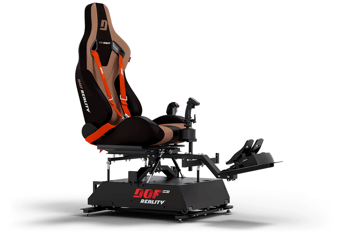 Motion Heli Cockpit – 4-Axis PRO (P4) with SFU and Xtra Smooth Gearing