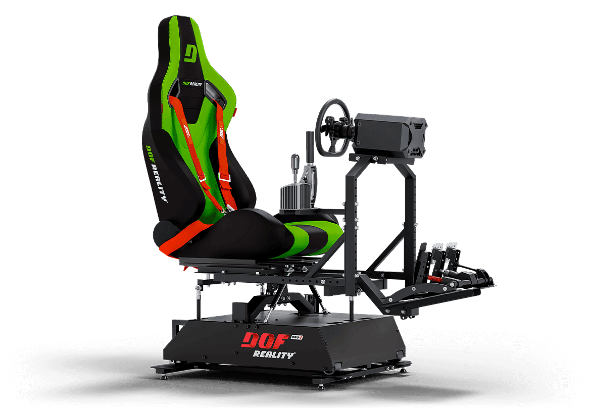 Motion Racing Rig – 4-Axis PRO (P4) with SFU and Xtra Smooth Gearing