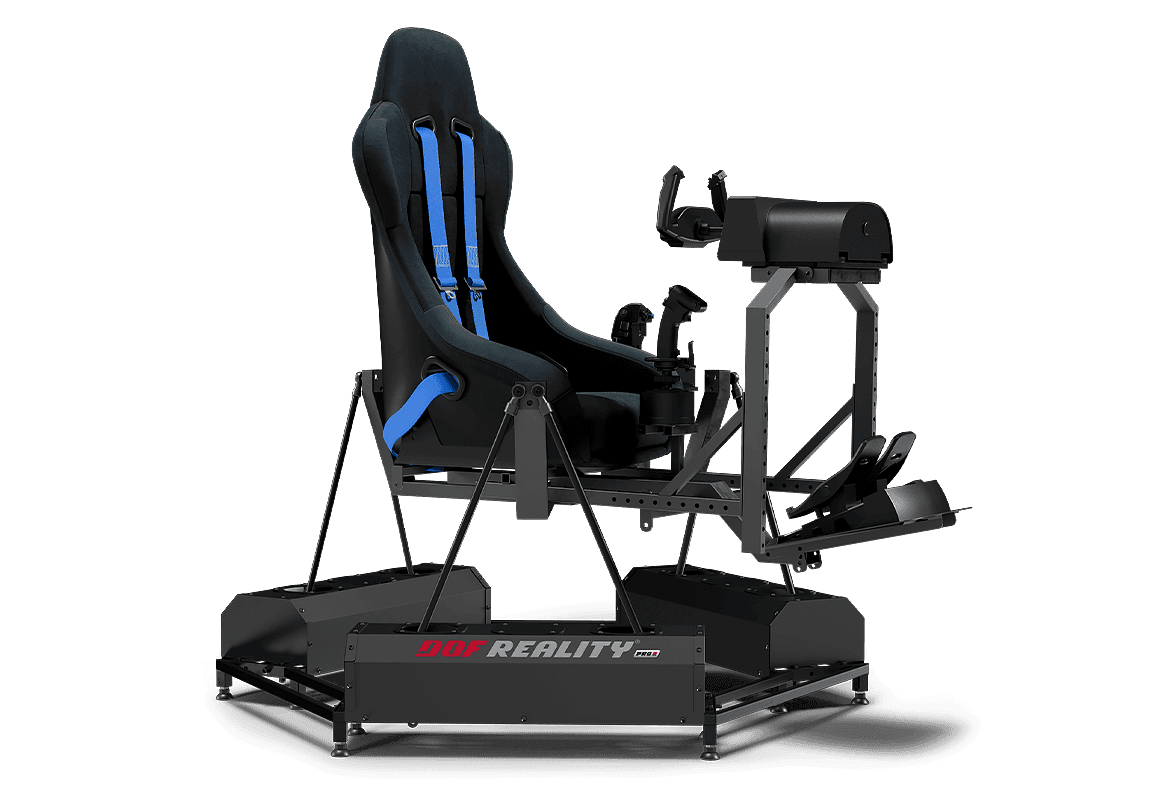 Motion Flight Sim- 6-Axis PRO (P6) with SFU and Xtra Smooth Gearing