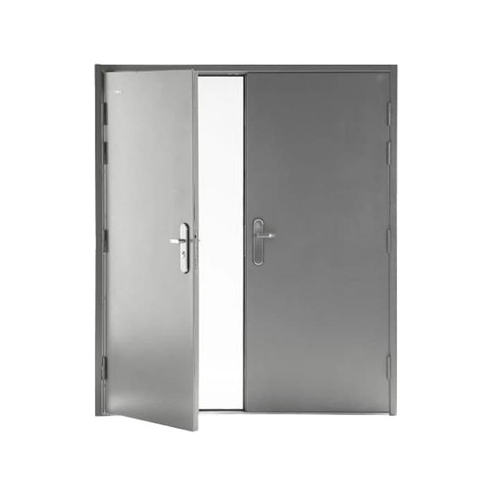 Double Steel Security Door - thumbnail 3