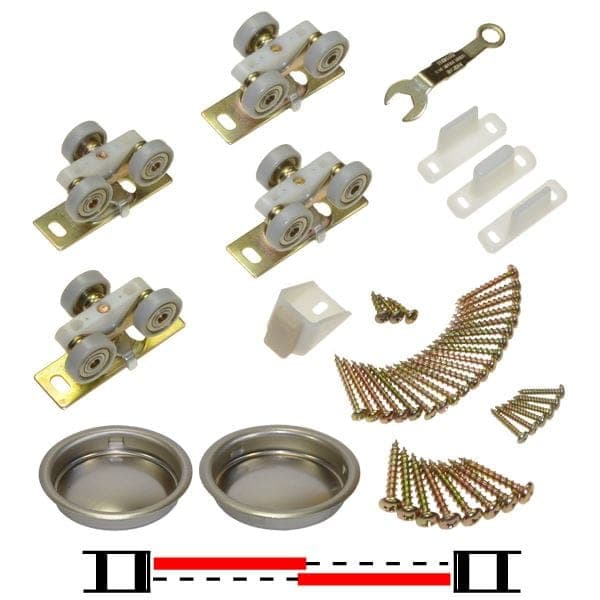 Heavy Duty Bypass Hardware Bagset