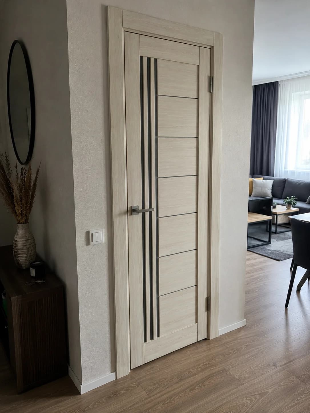 ALVORE LINEA RE58 Maple Cream Interior Door - thumbnail 3