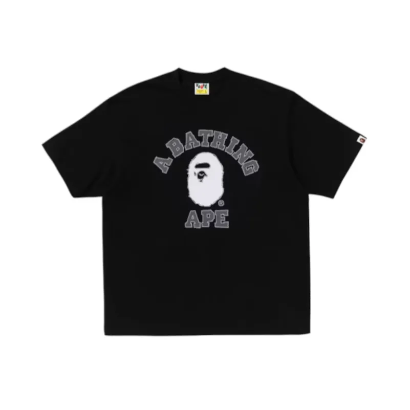 BAPE Hand Drawn College Relaxed Fit Tee T-Shirt – SUP00100