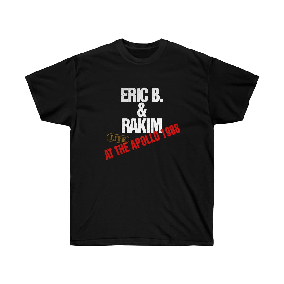 Rap Live At The Apollo 1988 Men T-Shirt