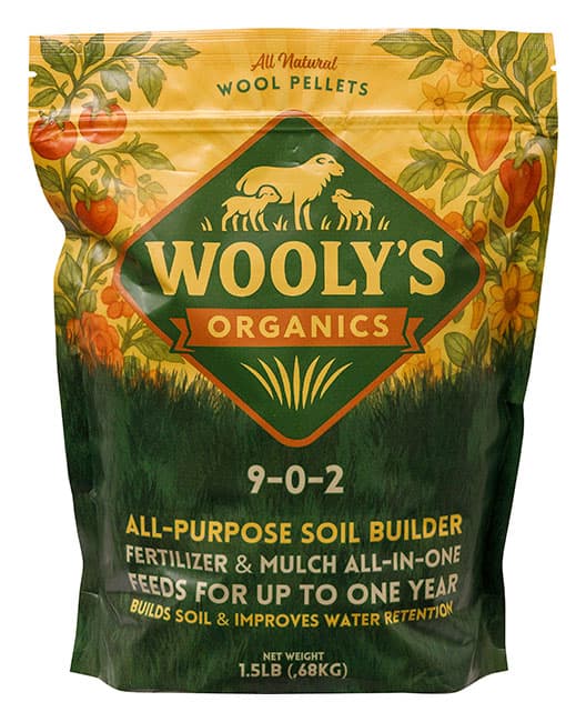 Wooly’s Organics Wool Pellets