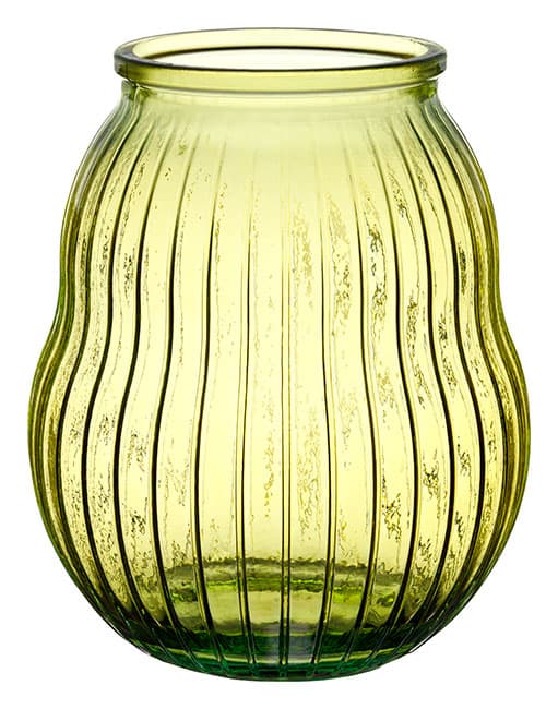 Vase Albania Hurricane 9″ Citrine