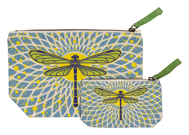 Canvas Pouch Dragonfly