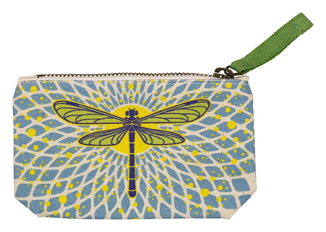 Canvas Pouch Dragonfly - thumbnail 2