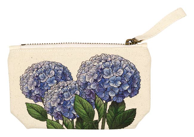 Canvas Pouch Hydrangea - thumbnail 2