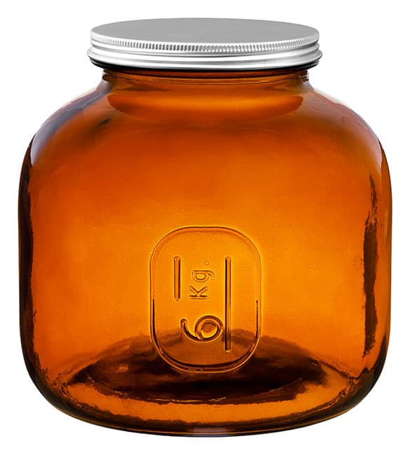Pharmacy Jar Amber 6 kg