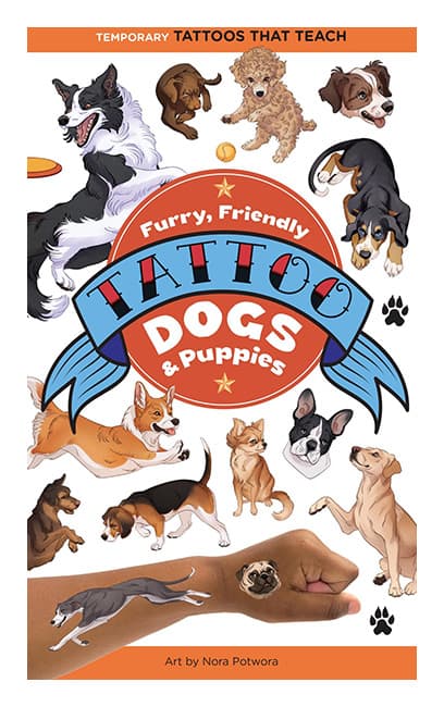 Tattoo Temporary Furry Friendly Dogs