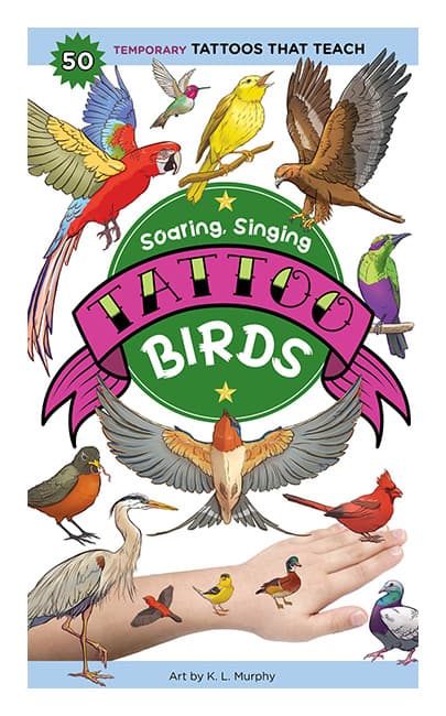 Tattoo Temporary Soaring Singing Birds