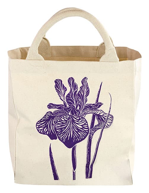 Canvas Tote Iris