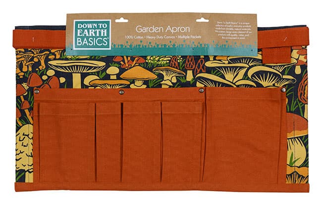 Canvas Garden Apron Mushroom Forest