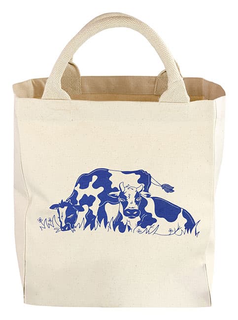 Canvas Tote Sweet Cows Small