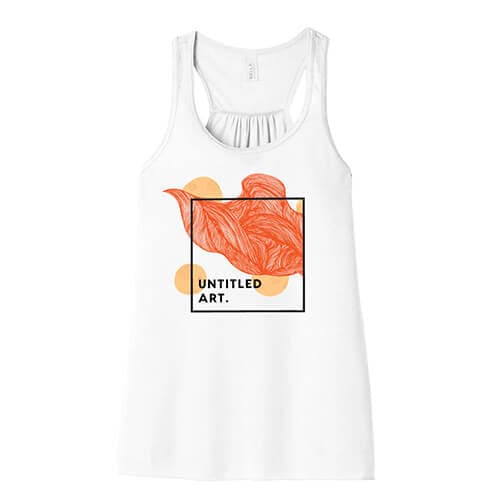“Soft Serve Orange” Women’s Racerback Tank