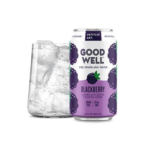 Goodwell CBD Sparkling Water – Blackberry
