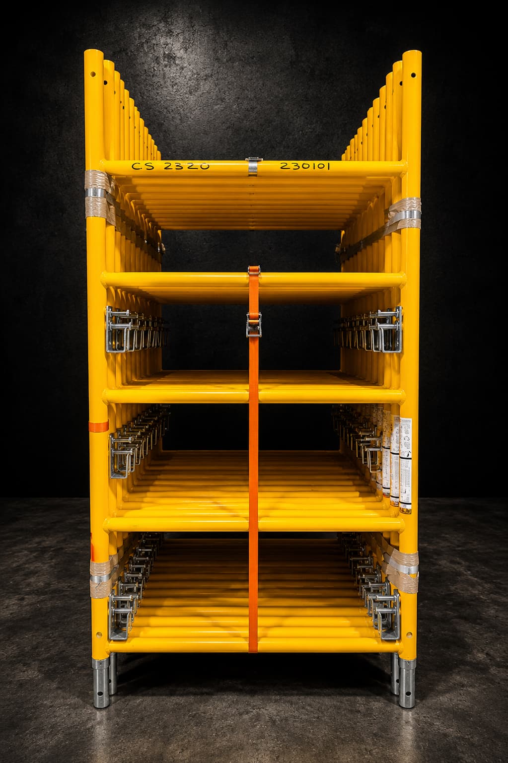 B-Ladder Frame 3’W x 6’H S-Lck 27-3/4 Spc DN6