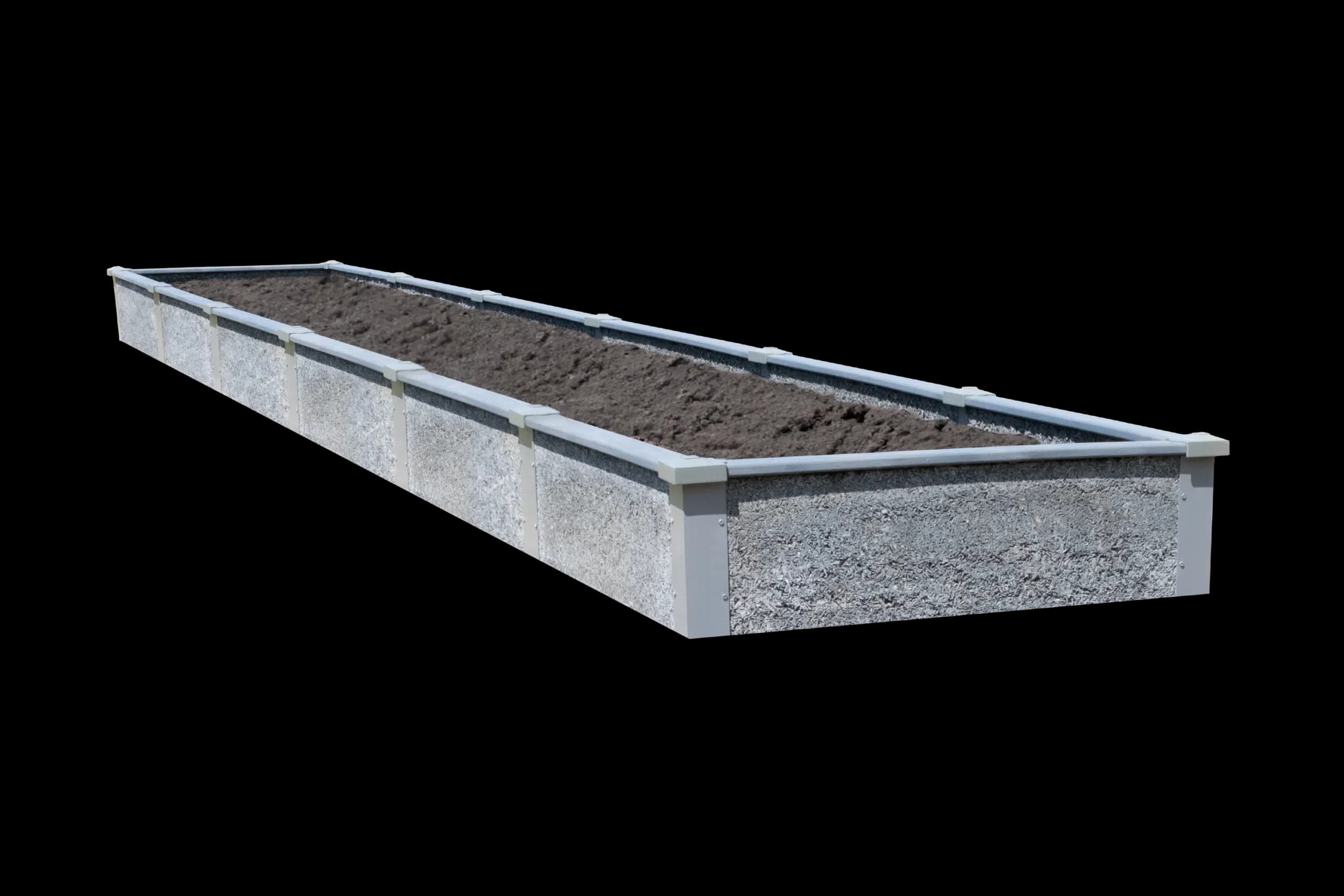 4’x24’x1′ Long Rectangle Raised Garden Bed Kit - thumbnail 5