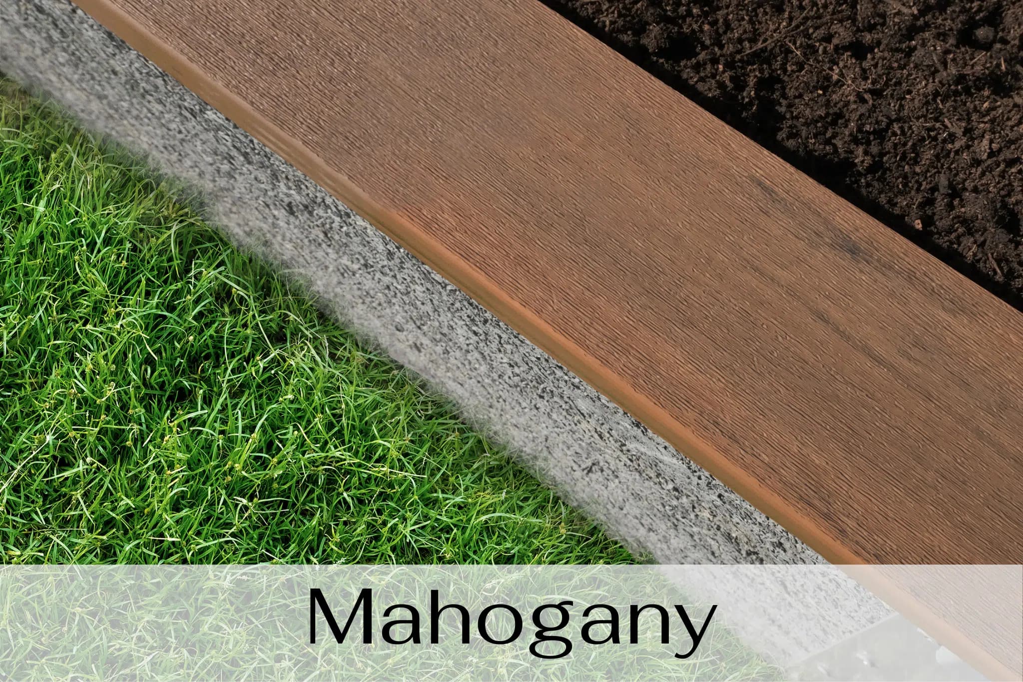 4’x16’x2’  Long Rectangle Raised Garden Bed Kit | TimberTech Trim - thumbnail 3