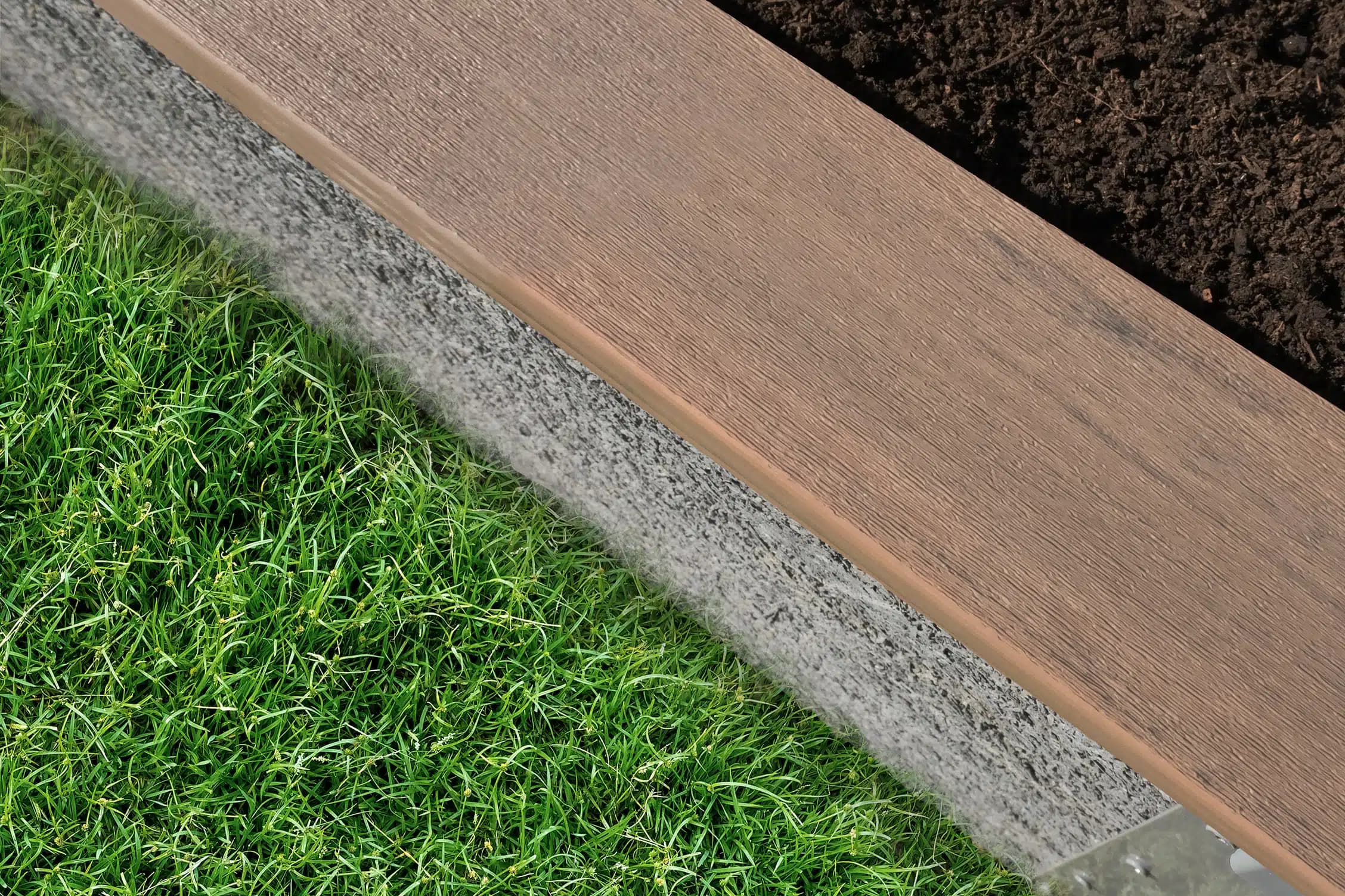 4’x20’x2′ Long Rectangle Raised Garden Bed Kit | TimberTech Trim - thumbnail 7