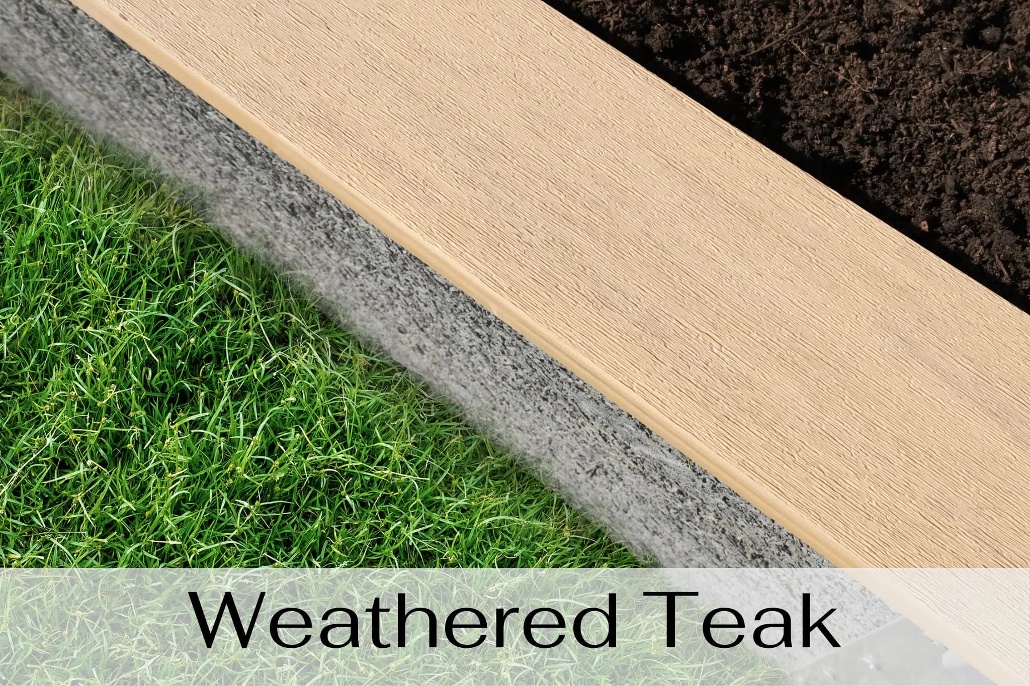 4’x16’x2’  Long Rectangle Raised Garden Bed Kit | TimberTech Trim - thumbnail 2