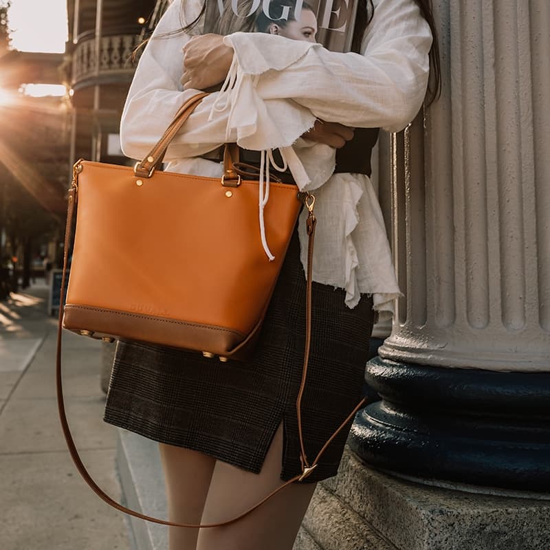 Leather Charlene Purse <br /> Vixen