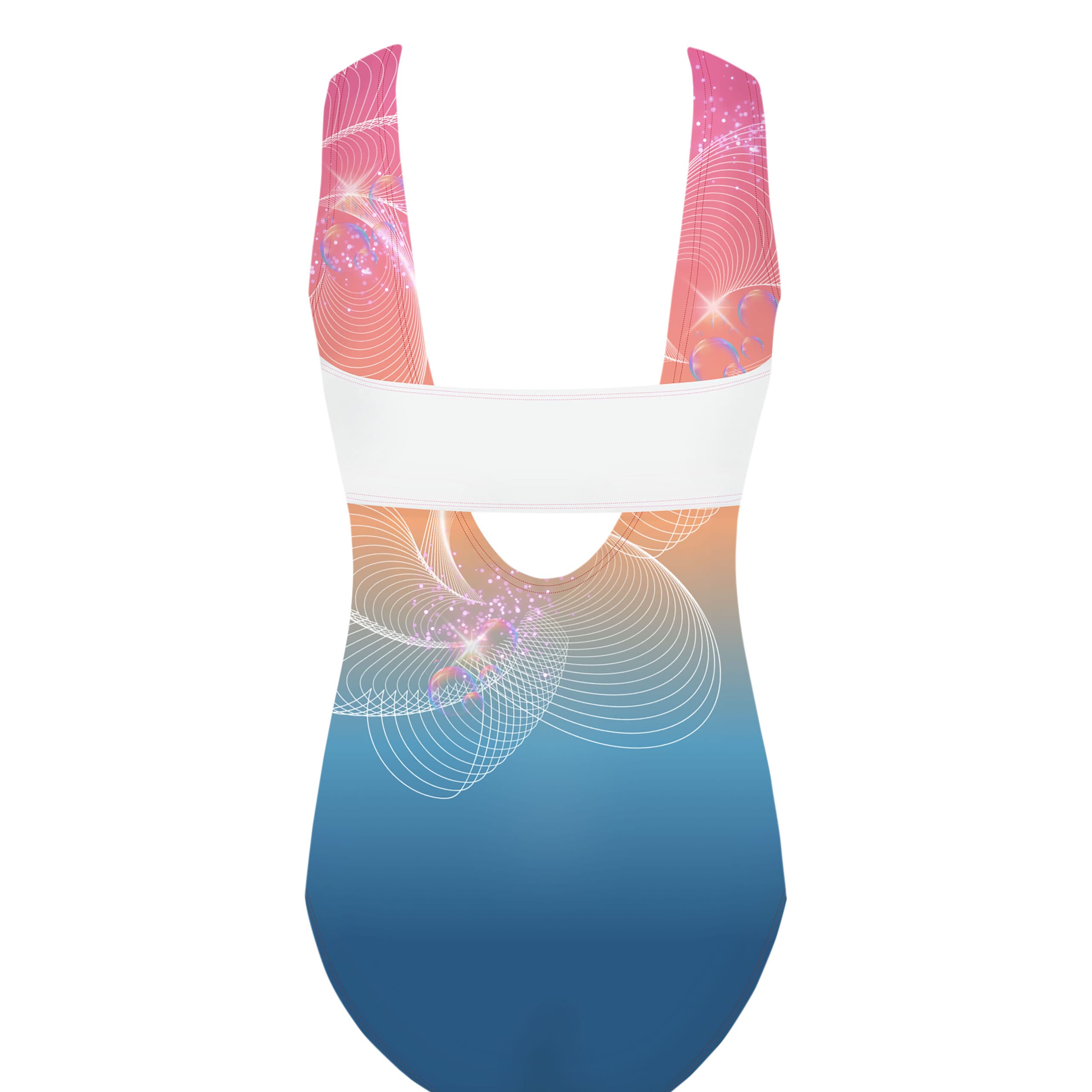 Stellar Mist Sparkly Open-Back Leotard - thumbnail 2