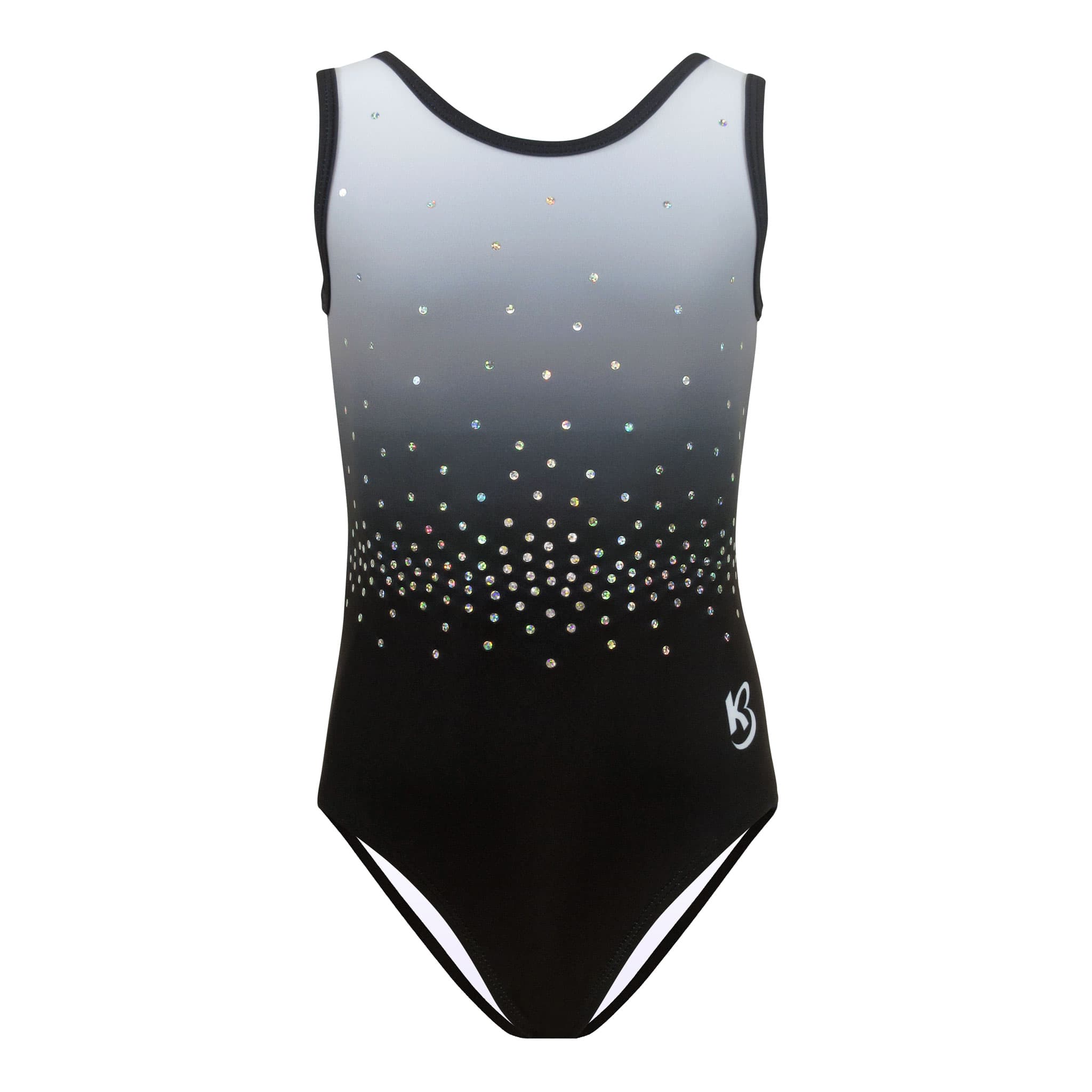 Stardust Dark Grey Tapered Leotard