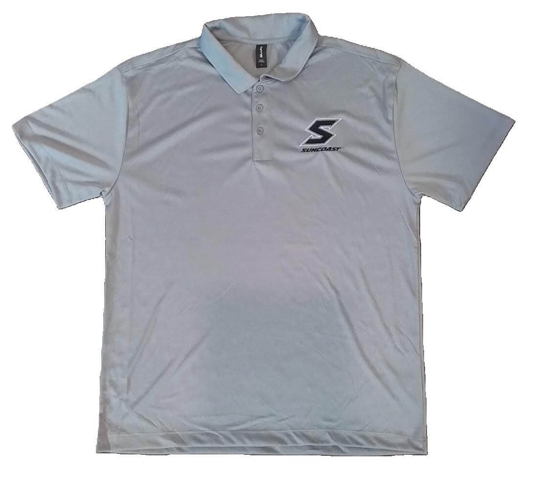 Suncoast Men’s Pro-Lock Performance Polo – Heather Grey
