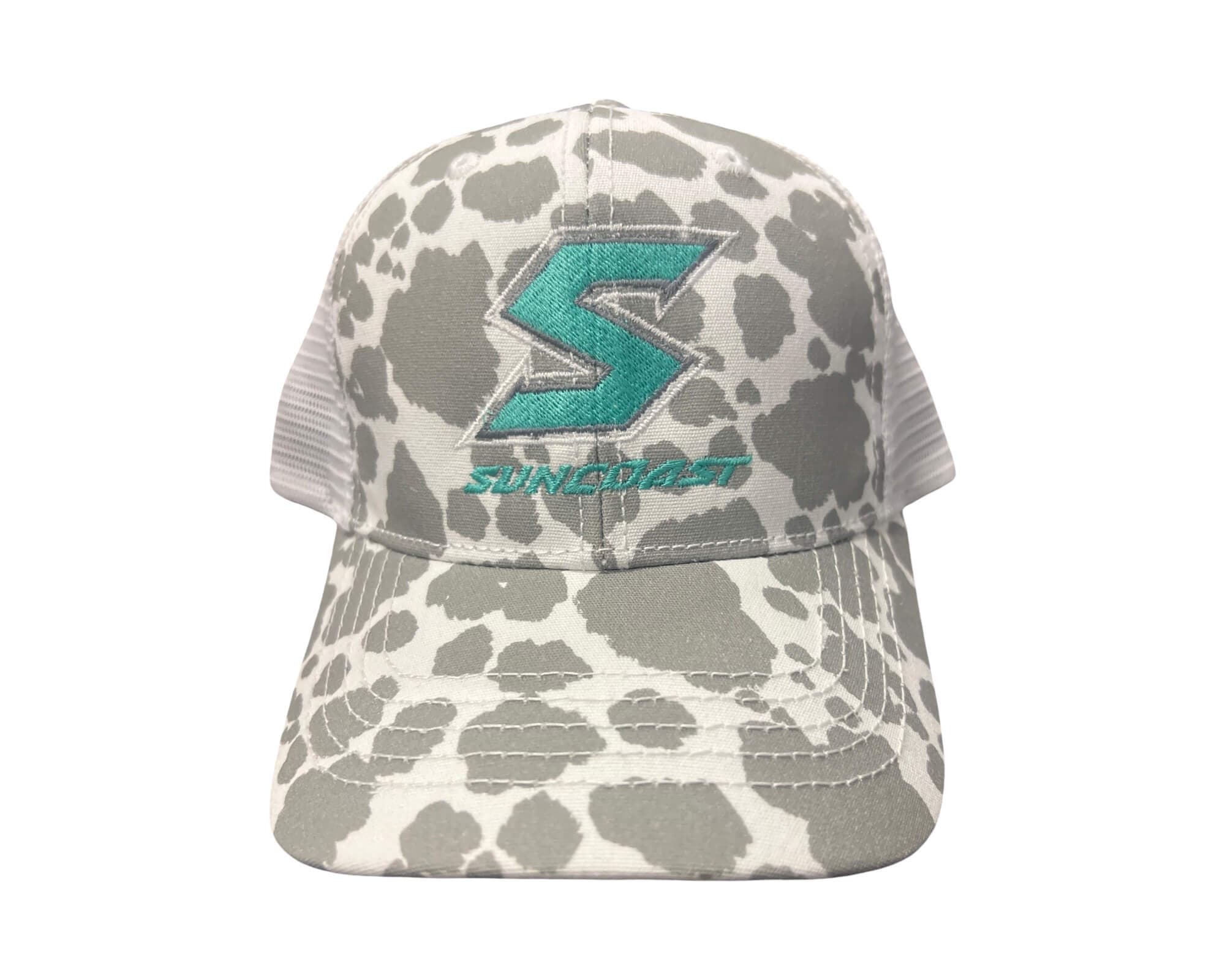 Suncoast Women’s Modern Trucker Hat Grey/Teal
