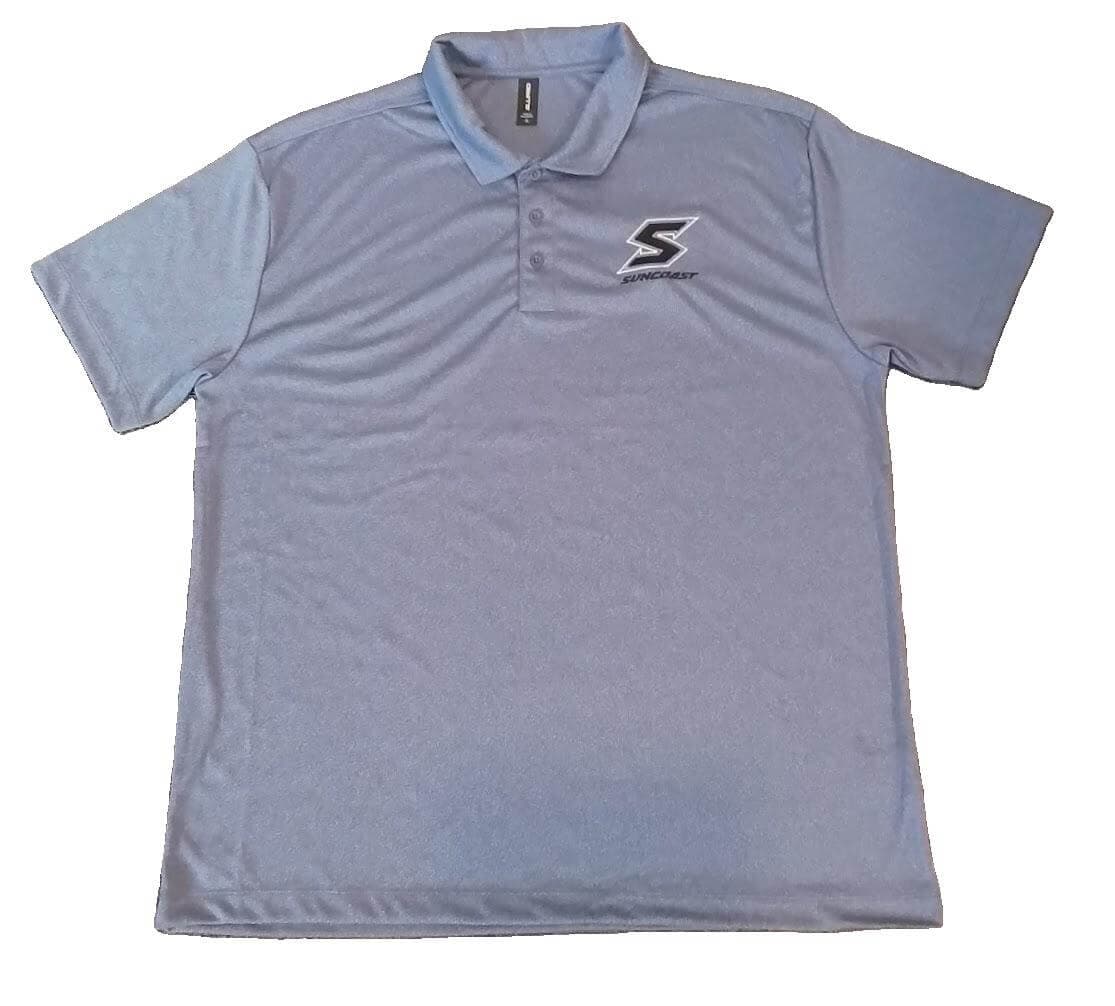 Suncoast Men’s Pro-Lock Performance Polo – Heather Navy