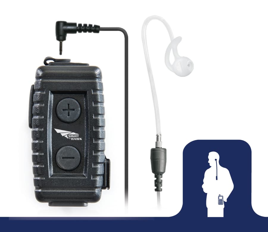 Nighthawk Bluetooth Microphone for PTToC Apps