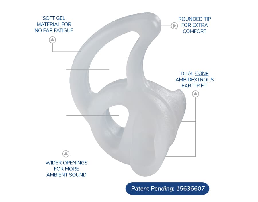 Fin Ultra™ Ambi Double-Sided All Day Comfort Ear Tips - thumbnail 2