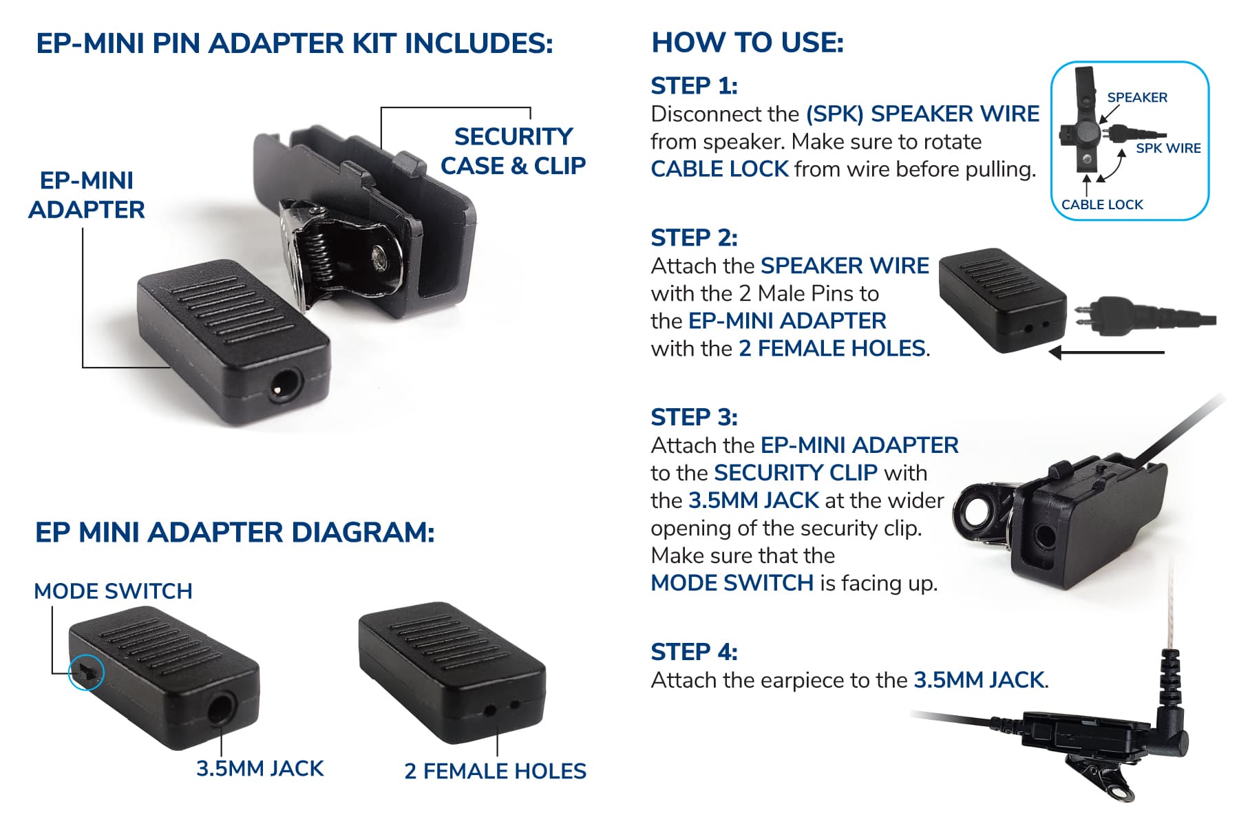 EP-Mini Adapter (Convert Your Acoustic Tube to Tubeless) - thumbnail 5