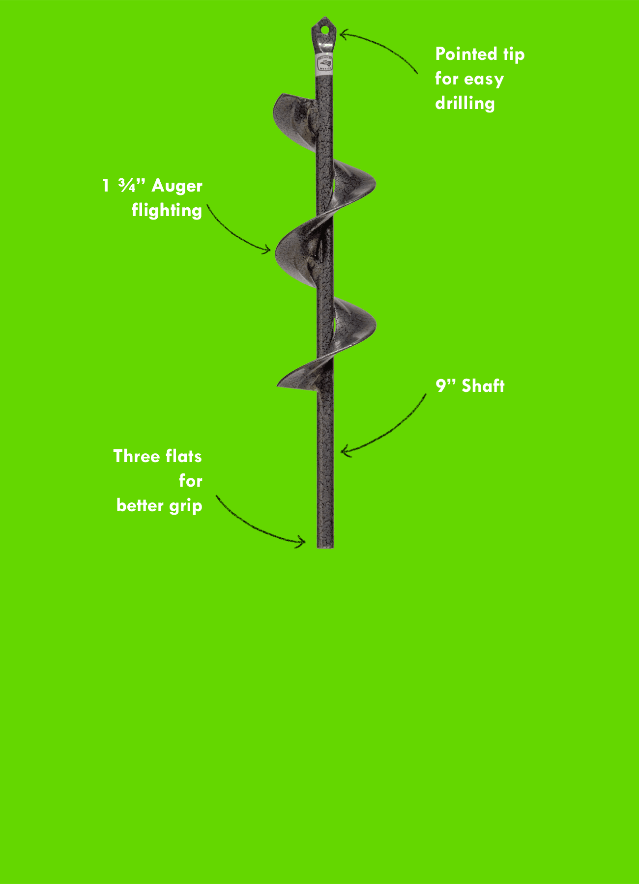 Yard Butler Roto Driller 9″ X 1.75″ Diameter - thumbnail 2