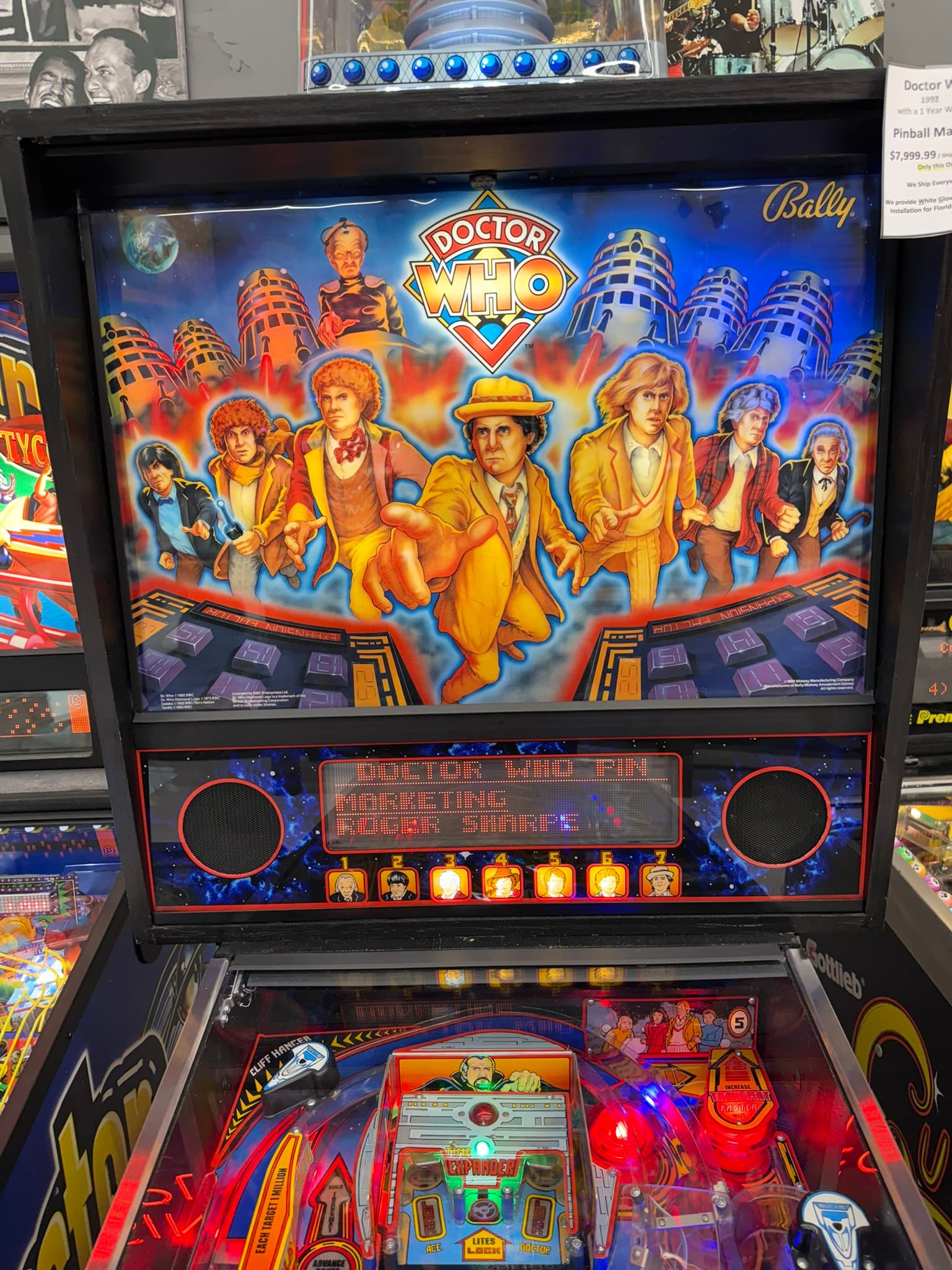 Doctor Who Pinball Machine - thumbnail 2