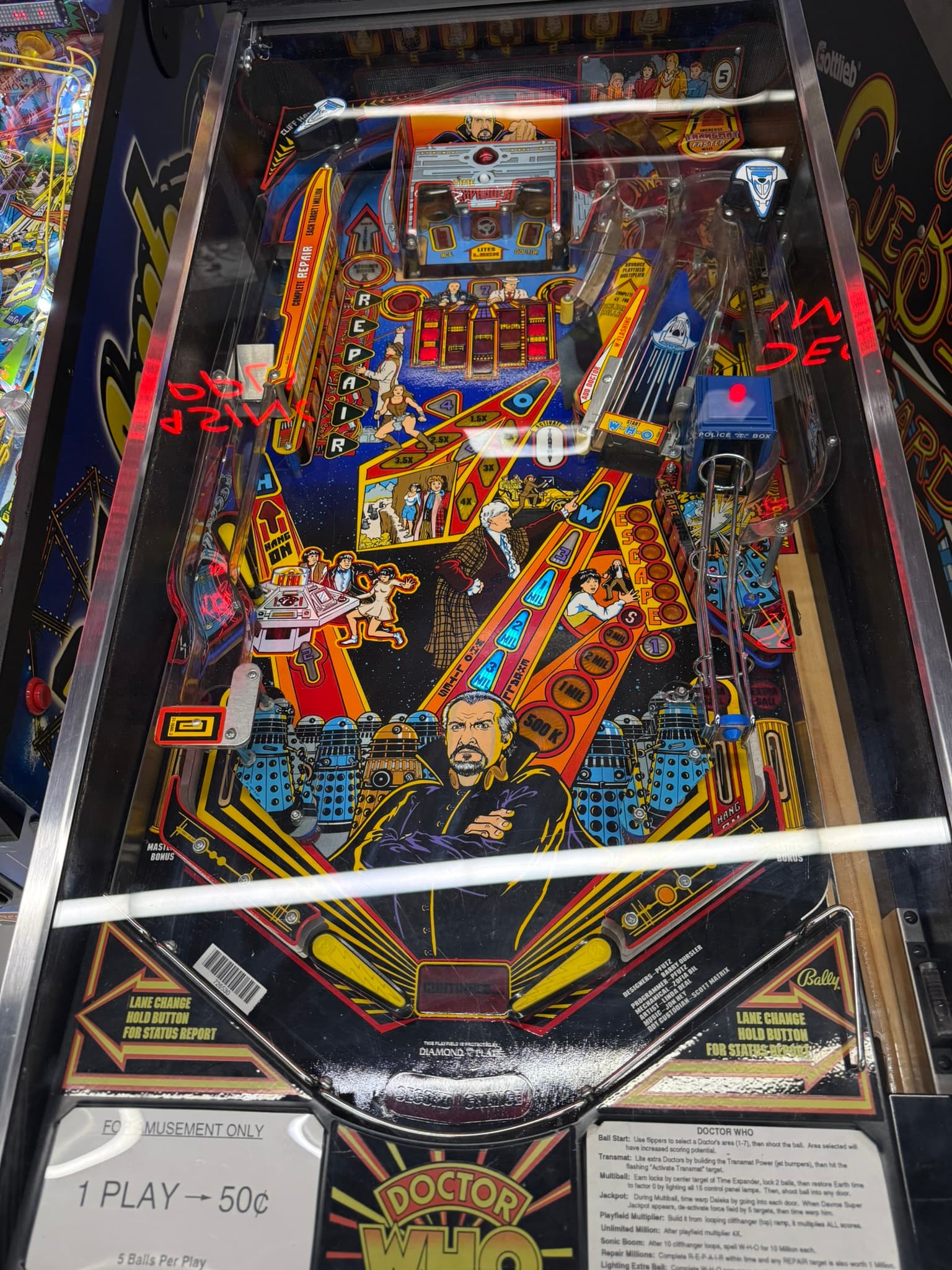 Doctor Who Pinball Machine - thumbnail 4